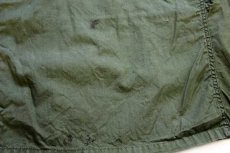 画像10: 60s 米軍 U.S.ARMY パッチ付き M-65 フィールドジャケット 2nd ペンキ飛び オリーブグリーン S-S★ALPHAアルファ (10)