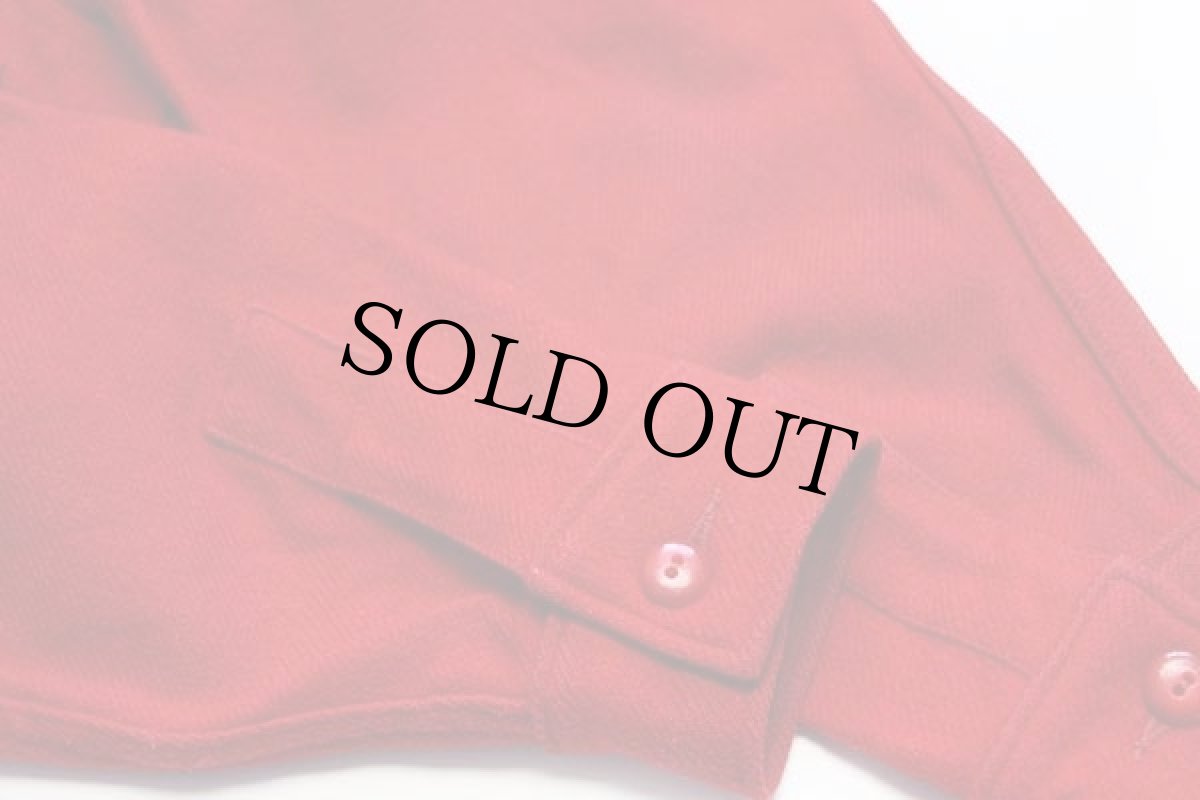 画像7: 60s BSA ボーイスカウト パッチ付き ウールシャツジャケット 赤 42 (7)