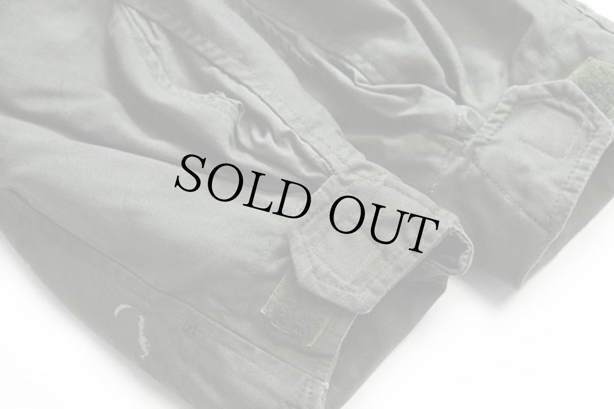 画像9: 60s 米軍 U.S.ARMY パッチ付き M-65 フィールドジャケット 2nd ペンキ飛び オリーブグリーン S-S★ALPHAアルファ (9)