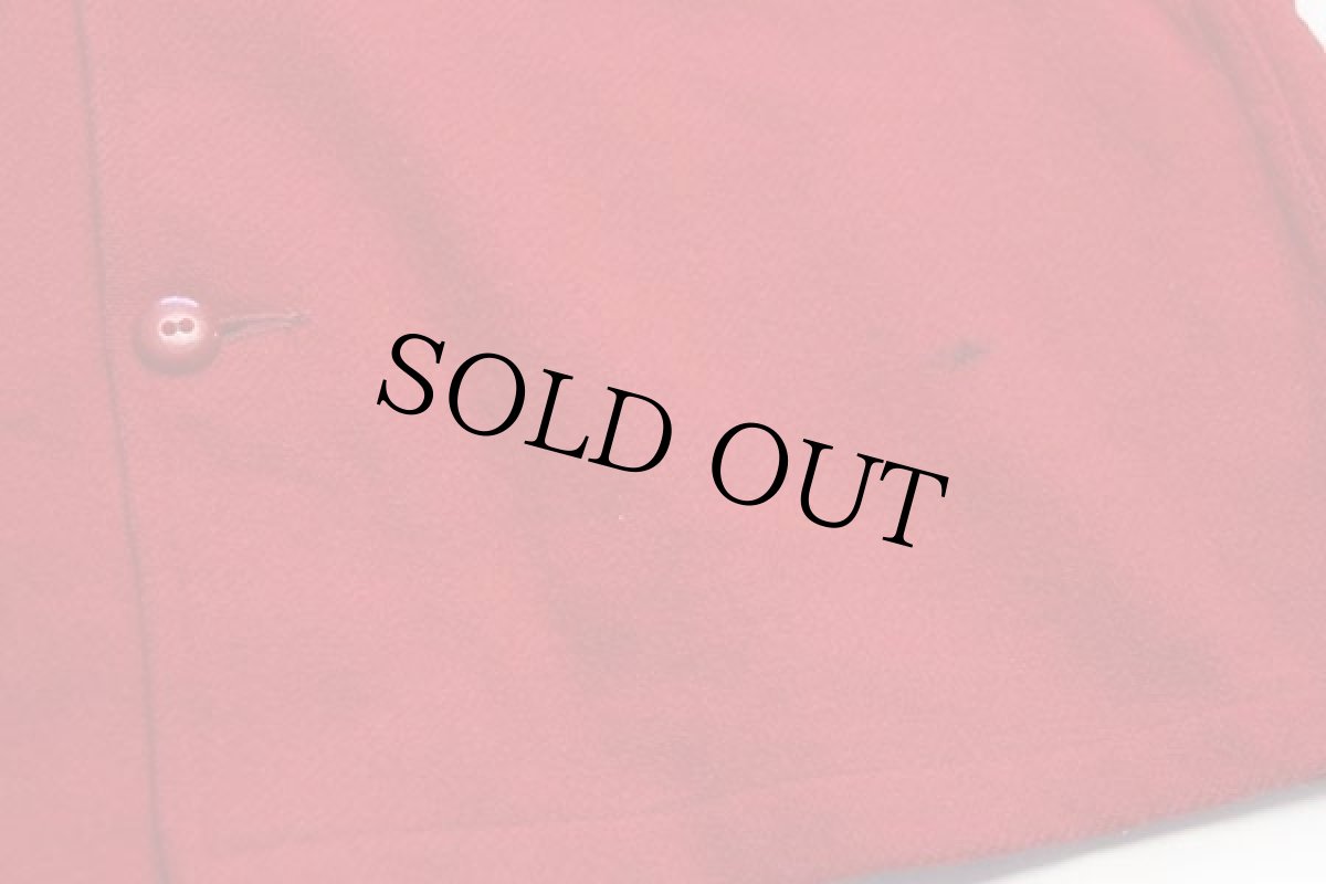 画像6: 60s BSA ボーイスカウト パッチ付き ウールシャツジャケット 赤 42 (6)