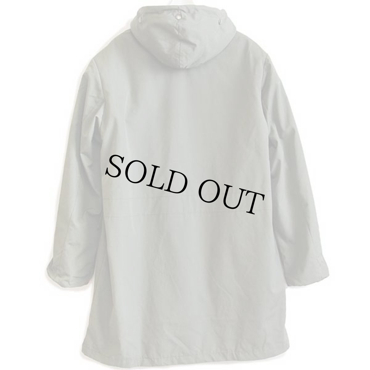 画像2: 70s SALIK ステンシル ボアライナー付き M-47 パーカー タイプ オーバーコート オリーブ 54★モッズコート (2)