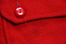 画像5: 60s BSA ボーイスカウト パッチ付き ウールシャツジャケット 赤 42 (5)