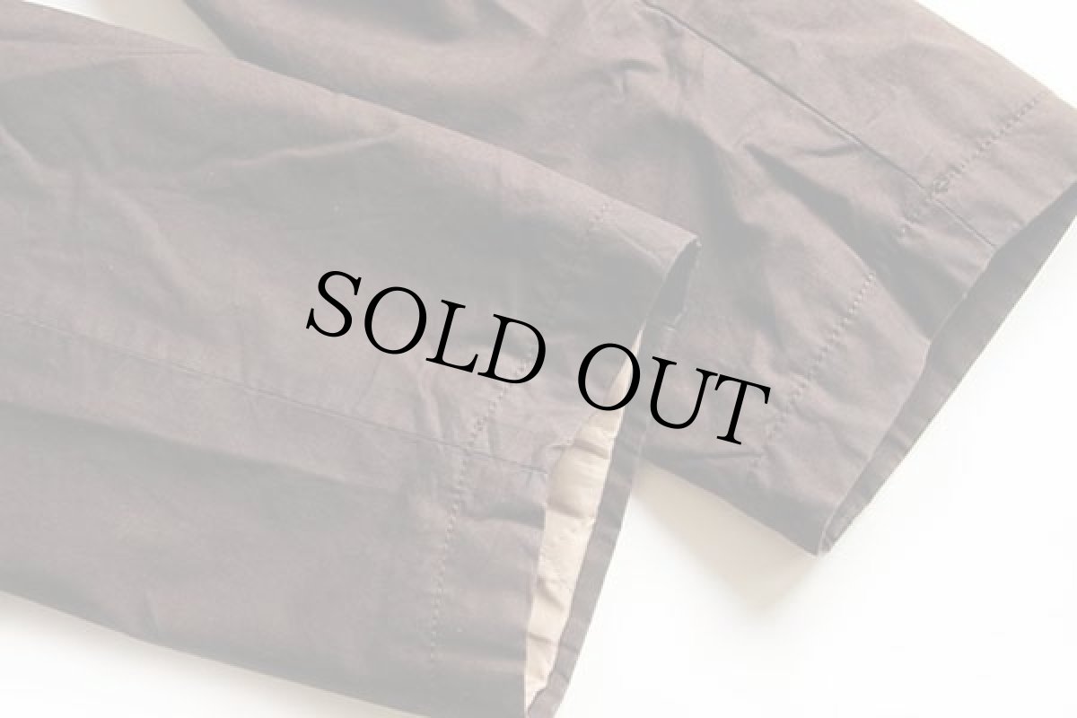 画像9: BURBERRYバーバリー スタンドカラー キルティングライナー コート 焦げ茶 4 (9)