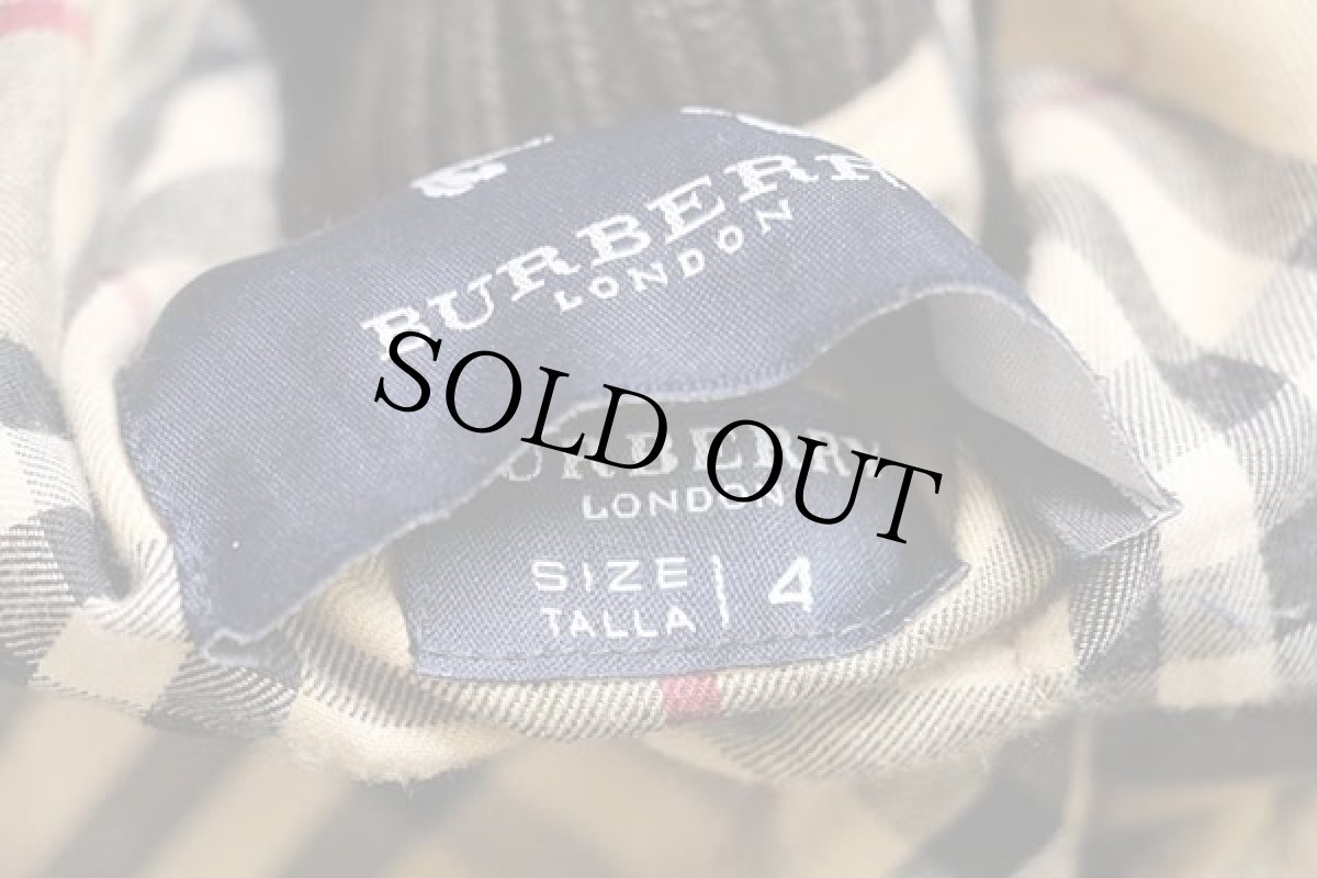 画像4: BURBERRYバーバリー スタンドカラー キルティングライナー コート 焦げ茶 4 (4)