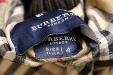 画像4: BURBERRYバーバリー スタンドカラー キルティングライナー コート 焦げ茶 4 (4)