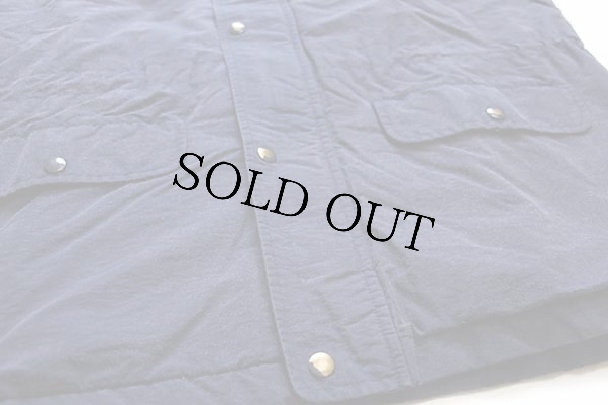 画像6: 80s ポロ カントリー ラルフローレン ツートン 切り替え キルティングライナー コットン×ナイロン パーカー 紺×赤 (6)