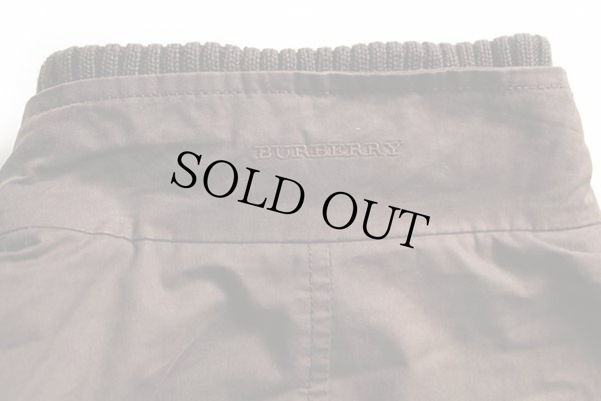 画像7: BURBERRYバーバリー スタンドカラー キルティングライナー コート 焦げ茶 4 (7)