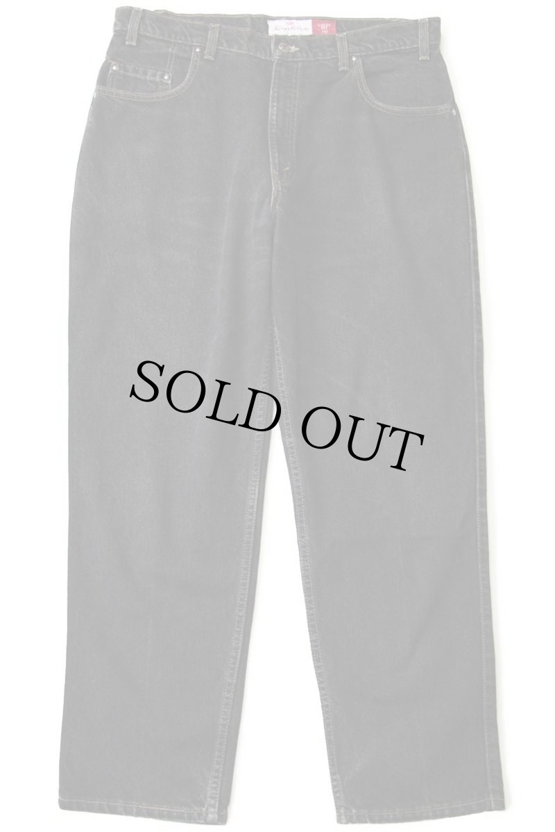 画像2: 90s USA製 Levi'sリーバイス SIGNATURE 545 ブラック デニムパンツ w38 L30 (2)