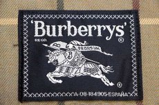 画像4: スペイン製 Burberrysバーバリー PRORSUM チェックライナー ウールジャケット ナス紺 (4)