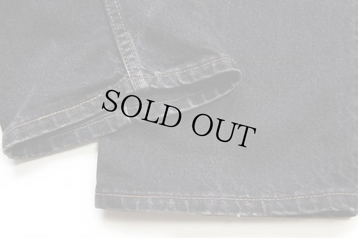 画像8: 90s USA製 Levi'sリーバイス SIGNATURE 545 ブラック デニムパンツ w38 L30 (8)