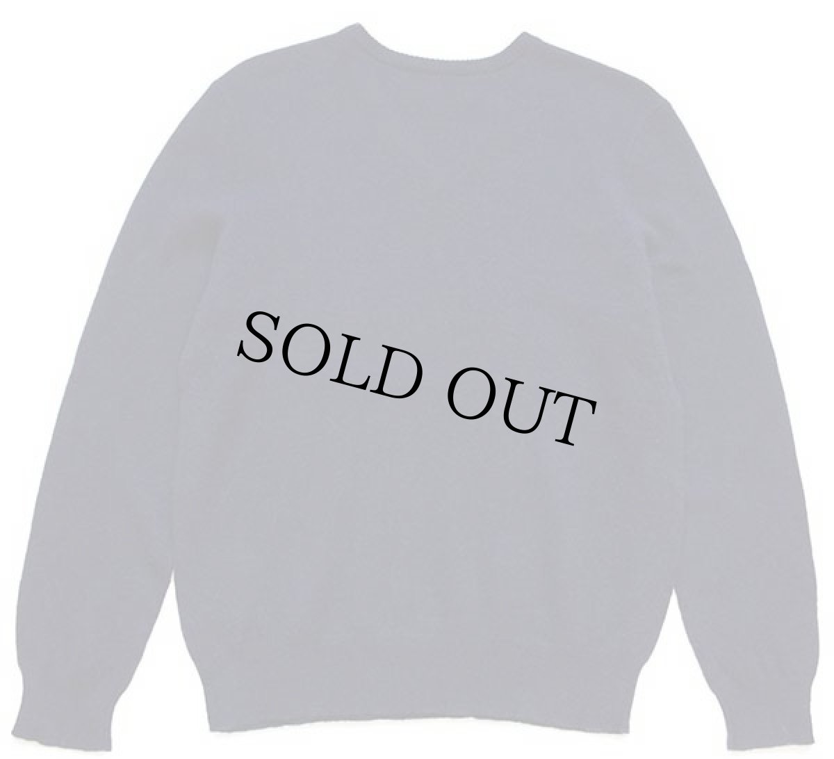 画像2: ポロ ラルフローレン ワンポイント Vネック ラムウールニット セーター 紺 M (2)