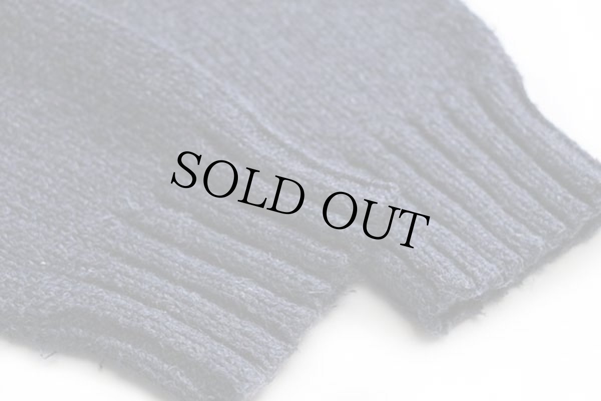 画像6: 00s ポロ ラルフローレン ワンポイント コットン×リネンニット セーター インディゴ M (6)