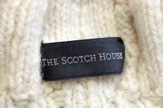 画像5: THE SCOTCH HOUSE ケーブル編み ウールニット ベレー帽 ナチュラル (5)