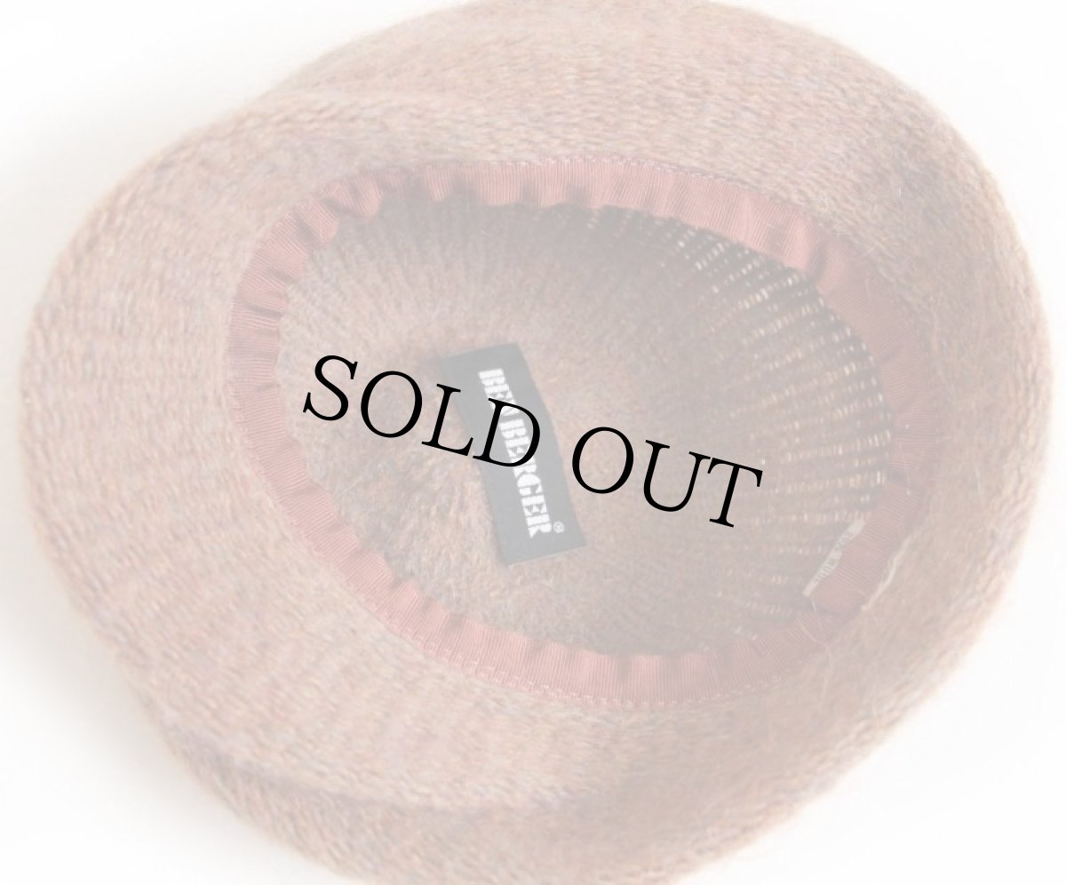 画像4: イタリア製 BEN BERGER モヘヤ×ウールニット ハンチング ミックス (4)