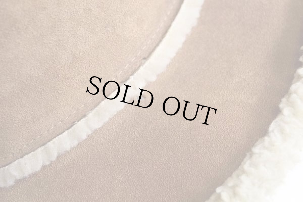 画像6: 80s USA製 UNKNOWN ボアライナー スエードレザー カウボーイハット 茶 L (6)