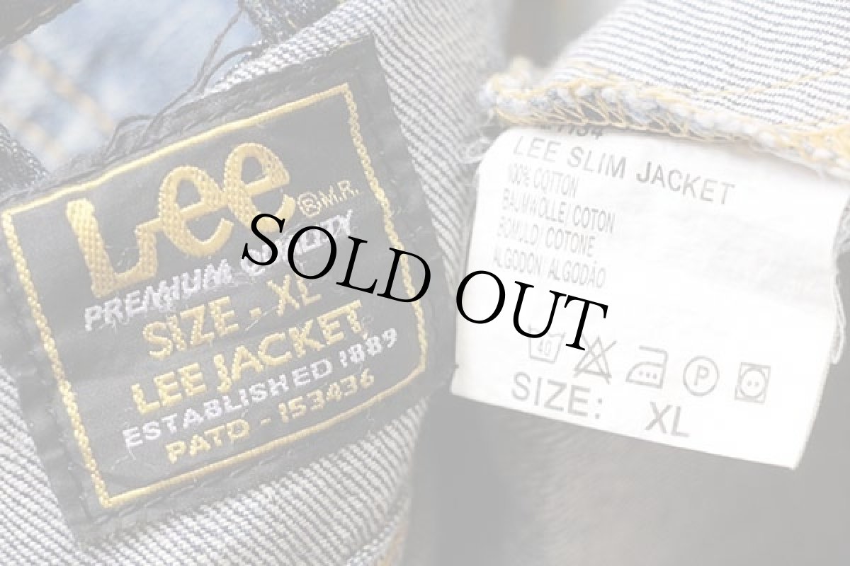 画像4: Leeリー SLIM JACKET デニムジャケット★ユーロ (4)