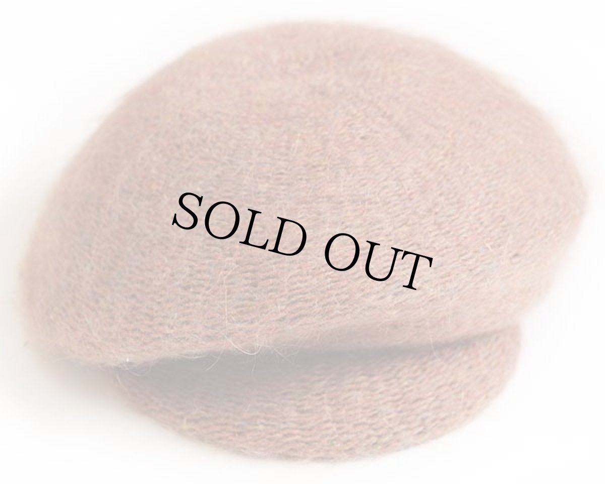 画像2: イタリア製 BEN BERGER モヘヤ×ウールニット ハンチング ミックス (2)