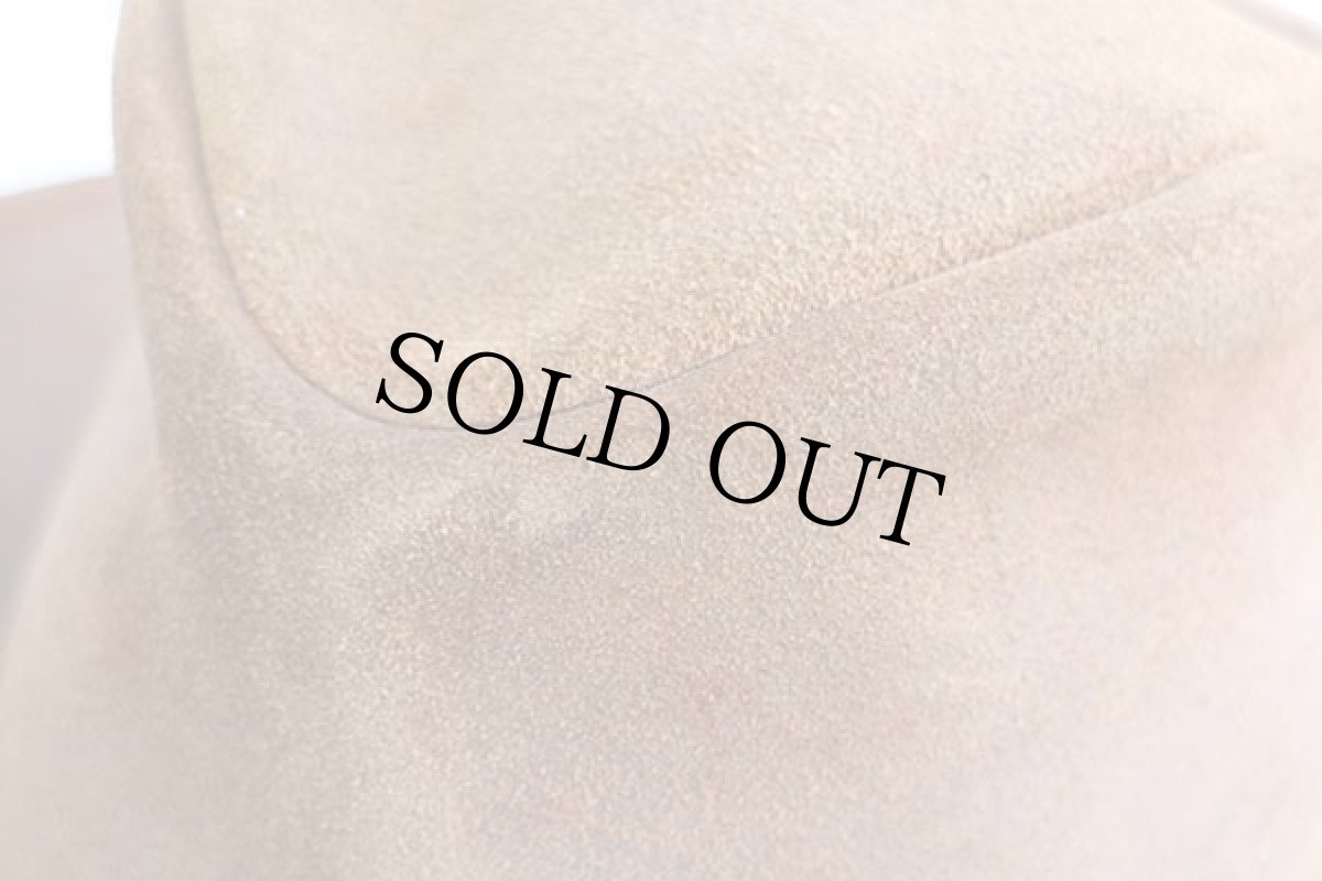 画像8: USA製 MINNETONKAミネトンカ スエードレザーハット 茶 M (8)