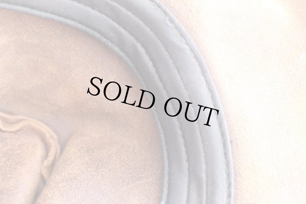 画像7: USA製 MINNETONKAミネトンカ スエードレザーハット 茶 M (7)