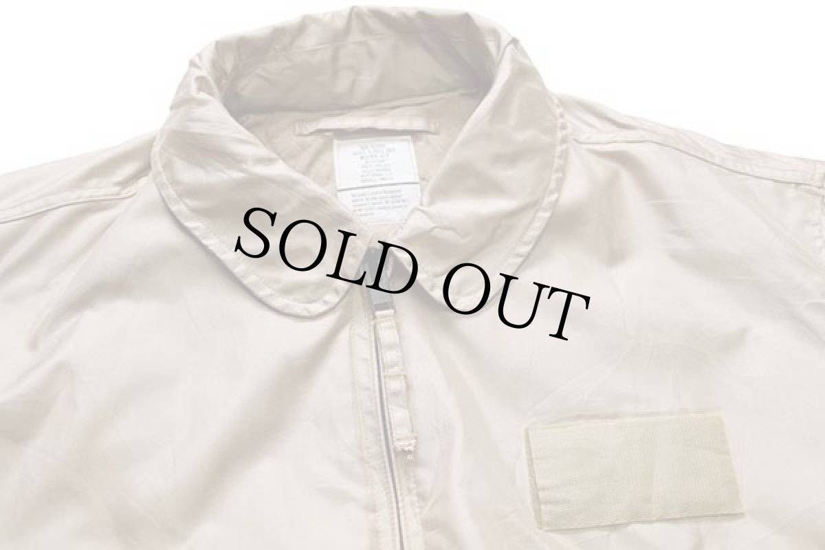 画像3: 10 米軍 USAF CWU-45/P キルティングライナー アラミド フライトジャケット デザート タン XL (3)