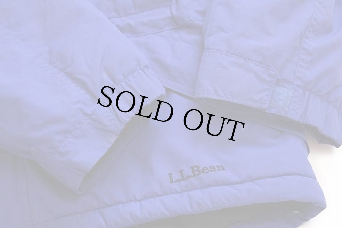 画像6: 00s L.L.Bean OUTDOORS PRIMALOFTプリマロフト 中綿入り ナイロン マウンテンジャケット 青 L (6)