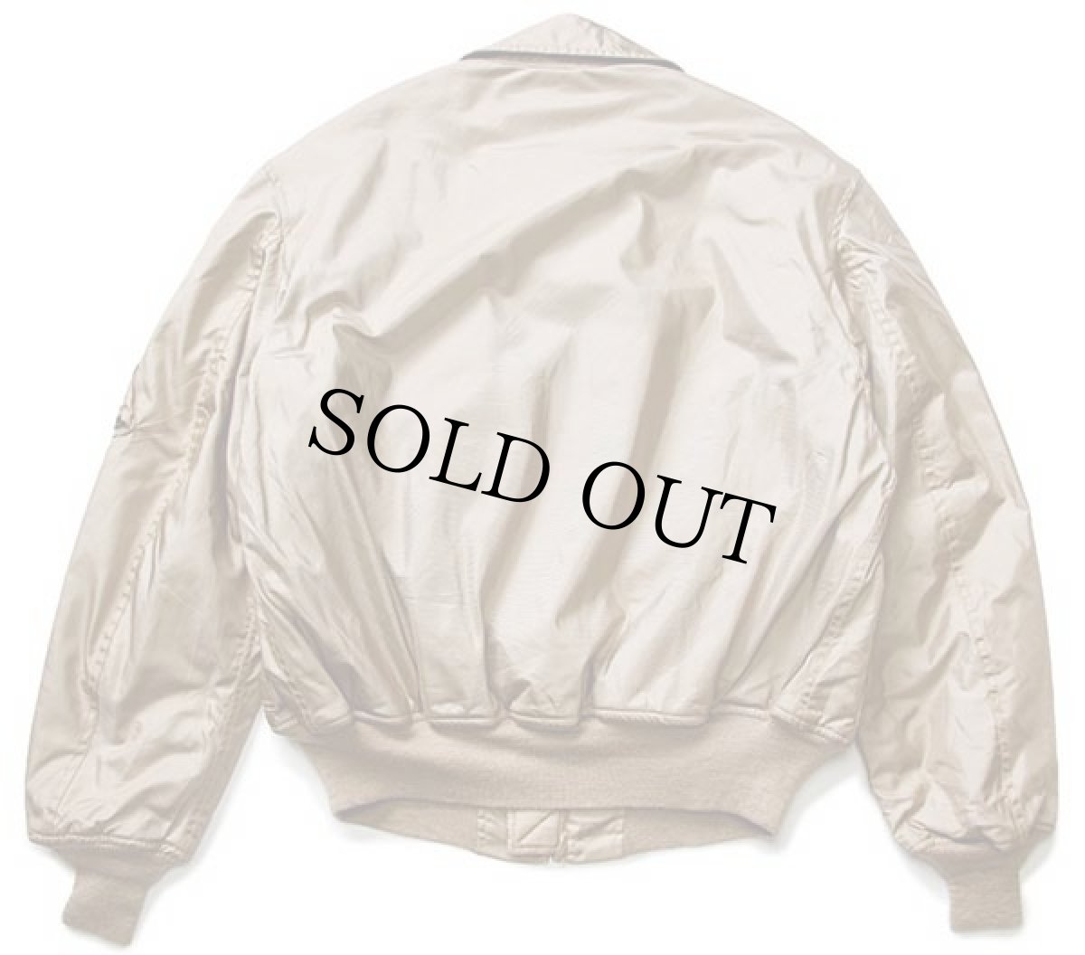 画像2: 10 米軍 USAF CWU-45/P キルティングライナー アラミド フライトジャケット デザート タン XL (2)