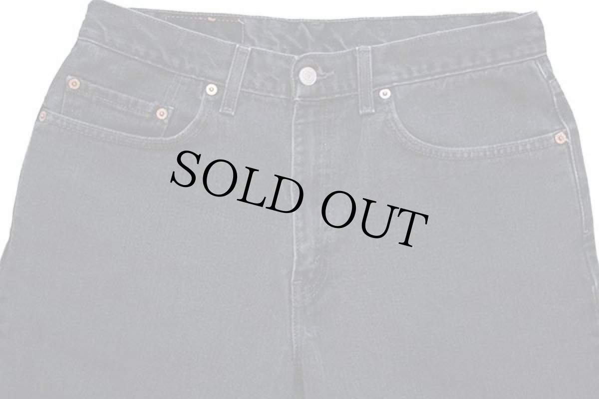 画像4: 00s メキシコ製 Levi'sリーバイス 550 ブラック デニムパンツ w34 L30 (4)