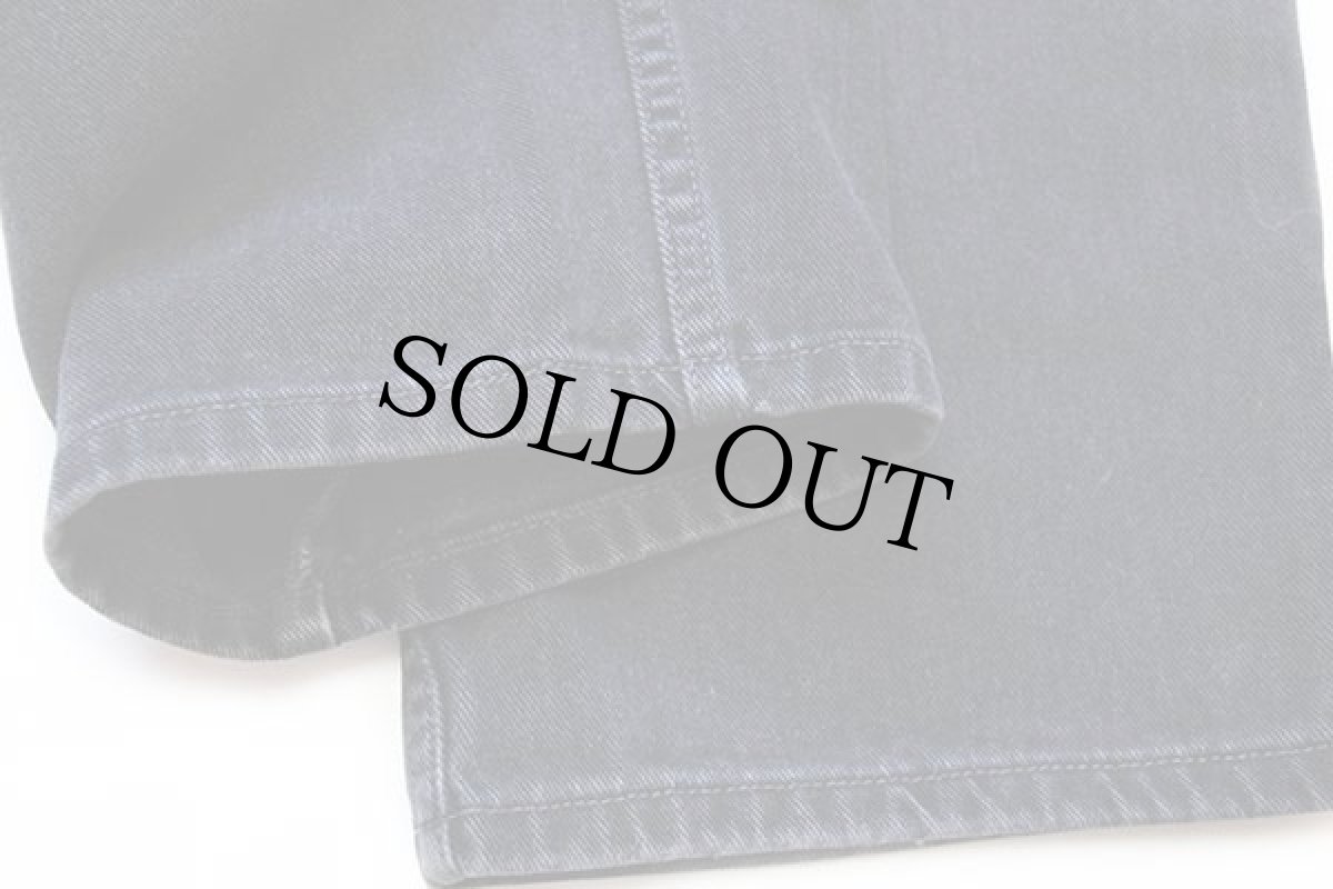 画像8: 00s メキシコ製 Levi'sリーバイス 550 ブラック デニムパンツ w34 L30 (8)