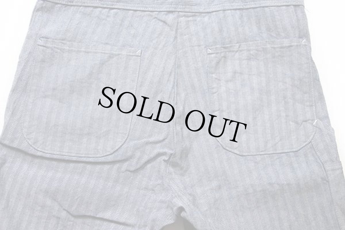 画像6: RED KAPレッドキャップ HBT ヘリンボーンツイル オールインワン 44-RG★つなぎ (6)