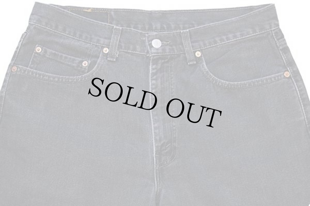 画像4: 90s カナダ製 Levi'sリーバイス 550 ブラック デニムパンツ w34 L36★111 (4)