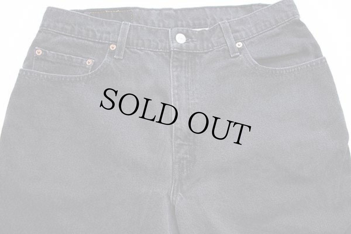 画像4: 90s Levi'sリーバイス 560 ブラック デニムパンツ w34 L34★21 (4)