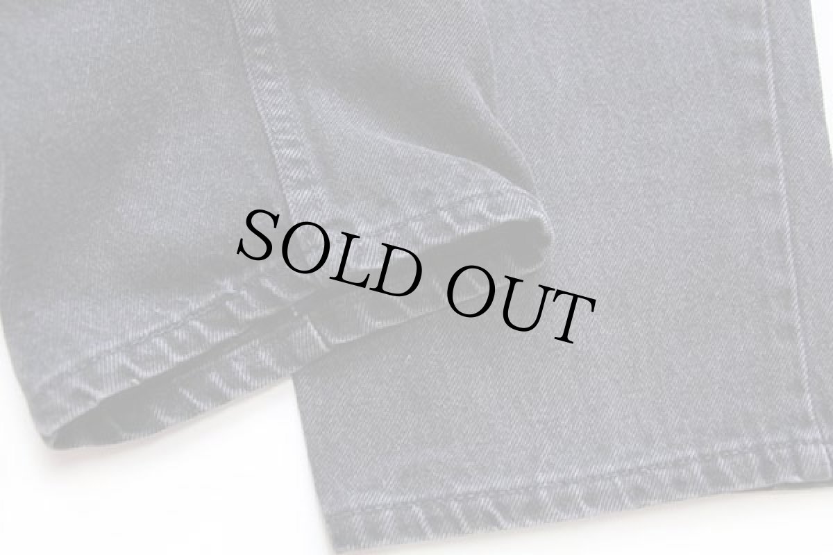 画像8: 90s USA製 Levi'sリーバイス 560 ブラック デニムパンツ w36 L30★23 (8)