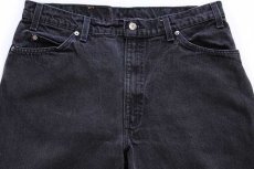 画像4: 90s USA製 Levi'sリーバイス 560 ブラック デニムパンツ w36 L30★23 (4)