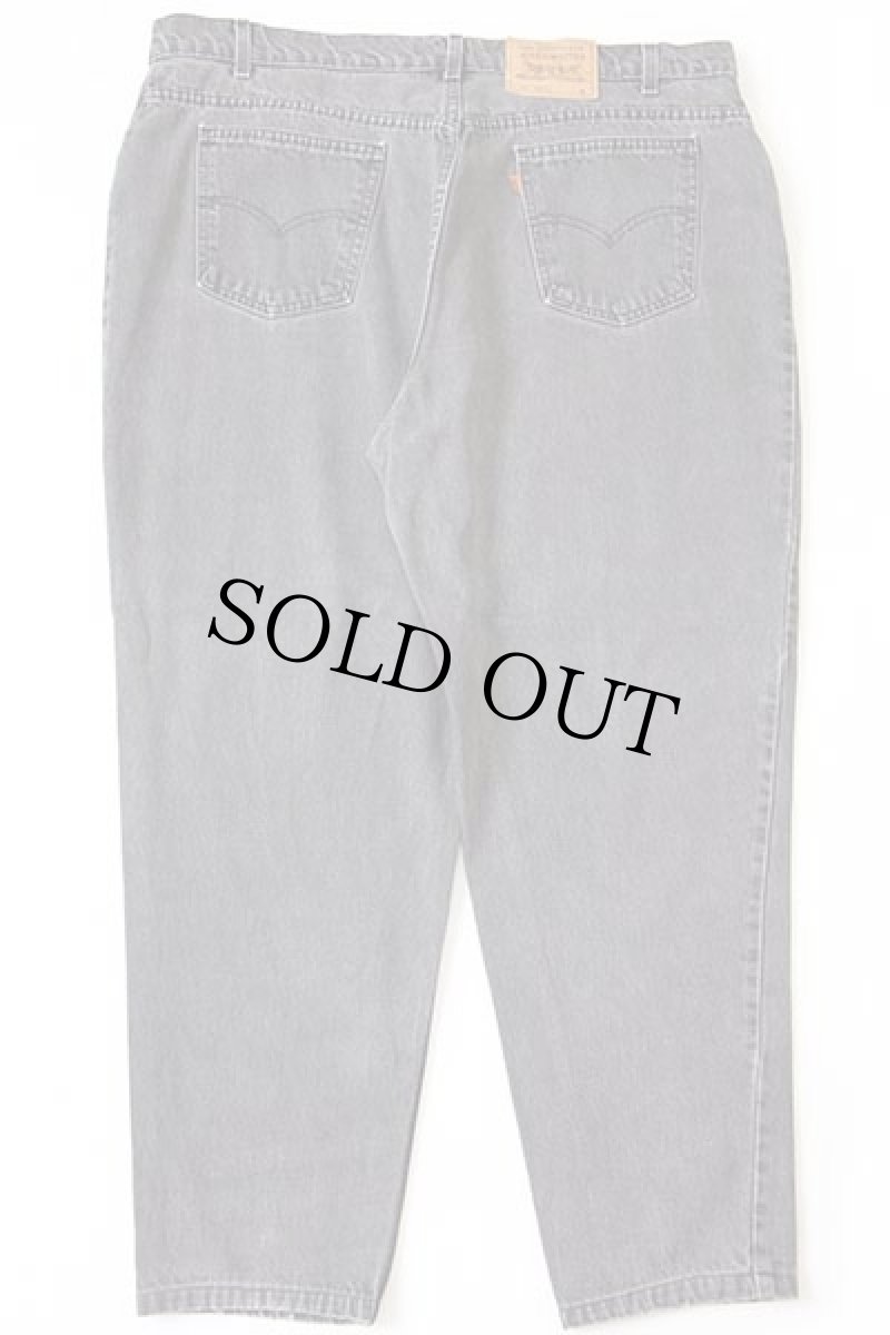 画像3: 90s USA製 Levi'sリーバイス 950 ブラック デニムパンツ 22W M (3)