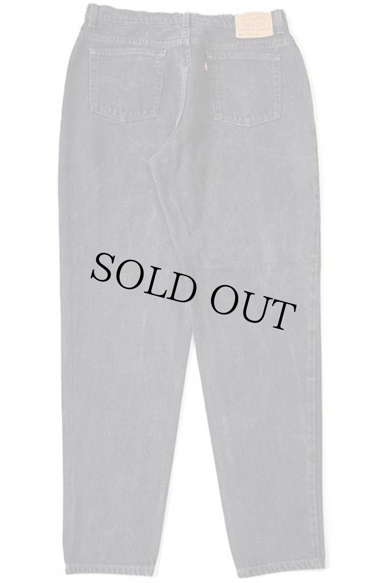 画像3: 90s USA製 Levi'sリーバイス 550 ブラック デニムパンツ 18W L★104 (3)