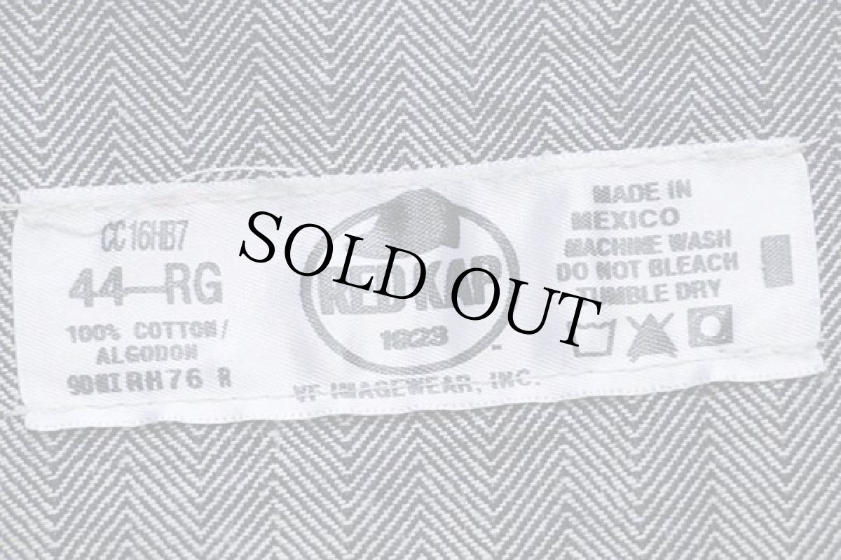 画像5: RED KAPレッドキャップ HBT ヘリンボーンツイル オールインワン 44-RG★つなぎ (5)