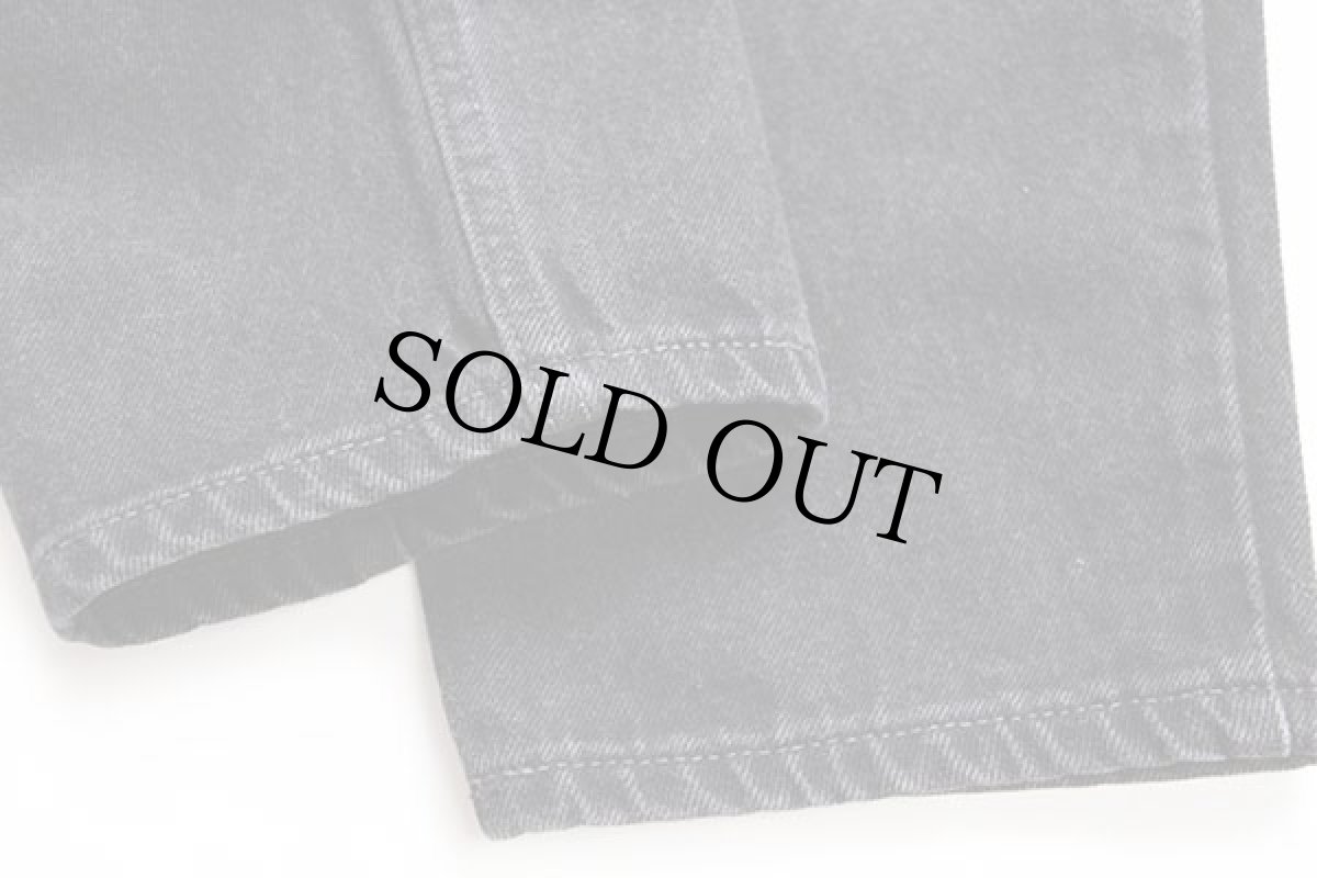 画像8: 90s USA製 Levi'sリーバイス 550 ブラック デニムパンツ 18W L★104 (8)