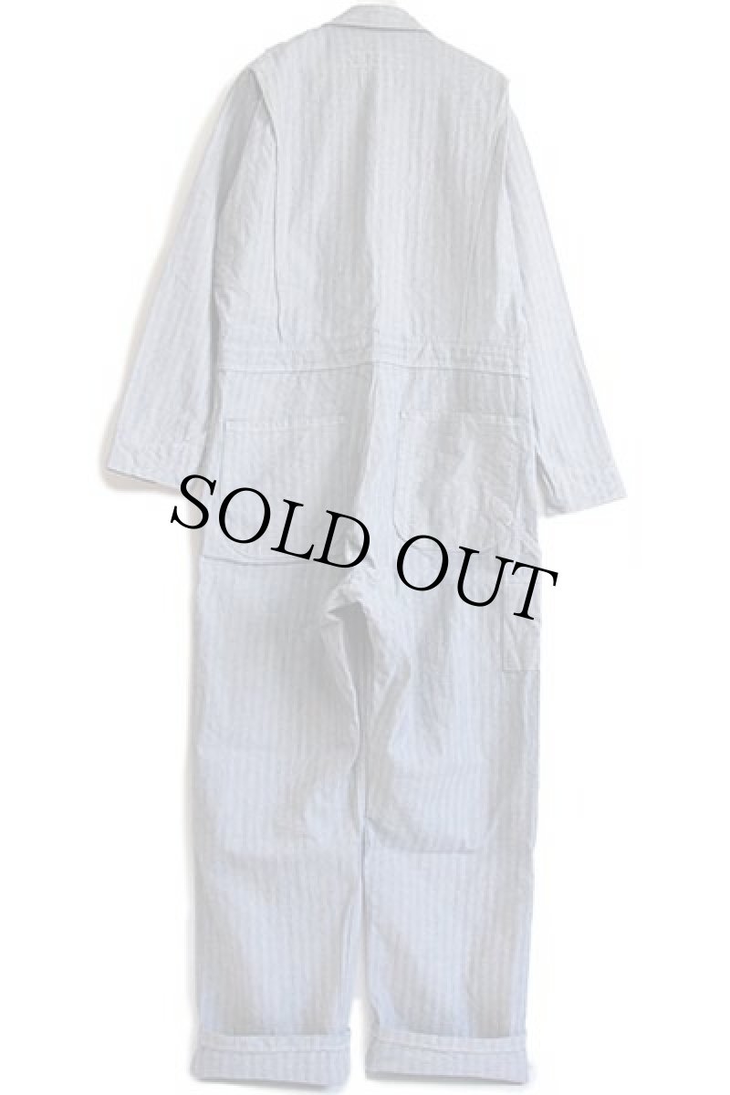 画像3: RED KAPレッドキャップ HBT ヘリンボーンツイル オールインワン 44-RG★つなぎ (3)