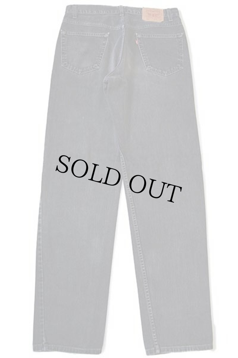 画像3: 90s カナダ製 Levi'sリーバイス 550 ブラック デニムパンツ w34 L36★111 (3)