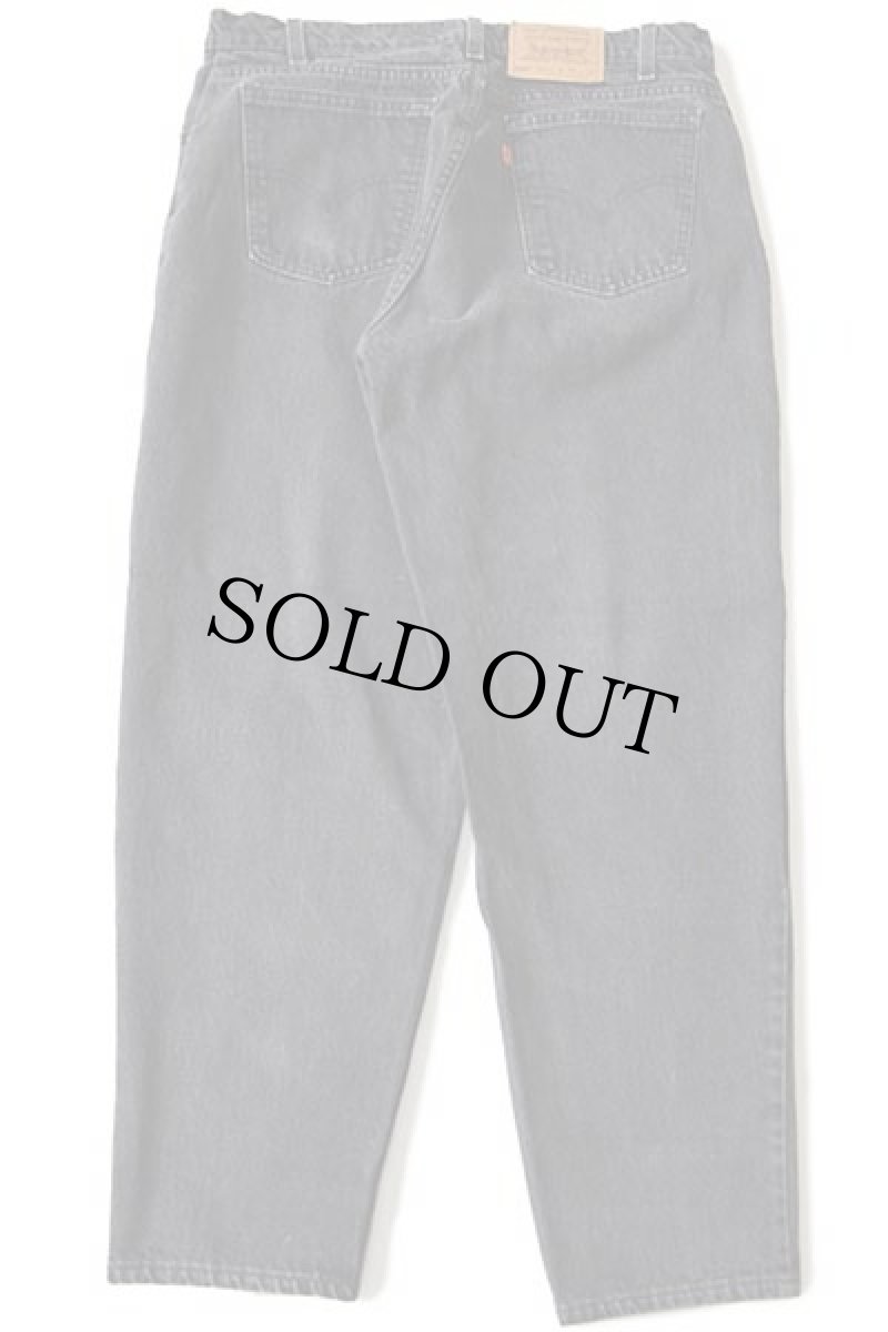 画像3: 90s USA製 Levi'sリーバイス 560 ブラック デニムパンツ w36 L30★23 (3)