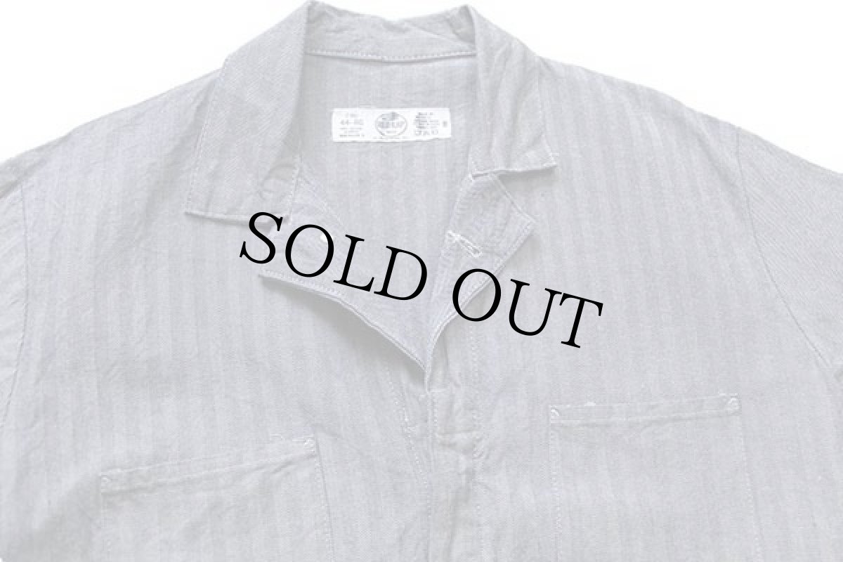 画像4: RED KAPレッドキャップ HBT ヘリンボーンツイル オールインワン 44-RG★つなぎ (4)