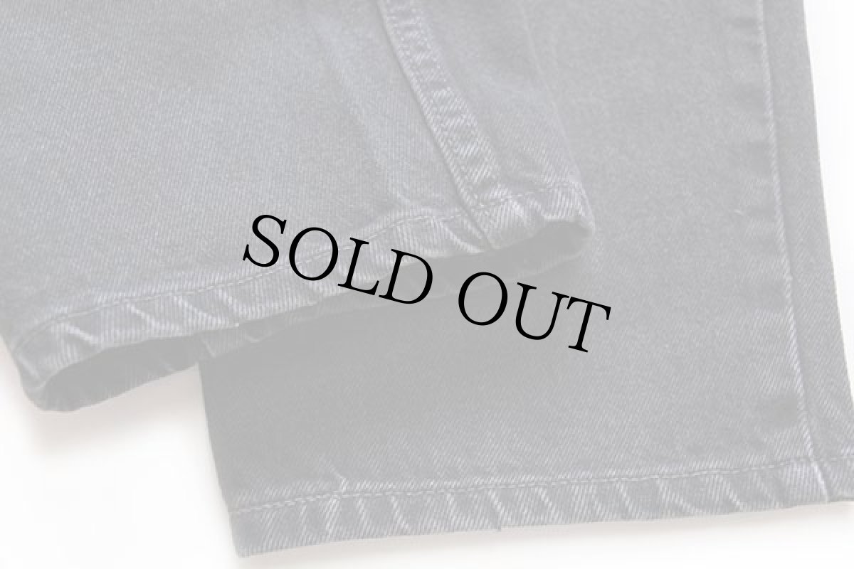画像8: 90s USA製 Levi'sリーバイス 560 ブラック デニムパンツ w36 L30★22 (8)