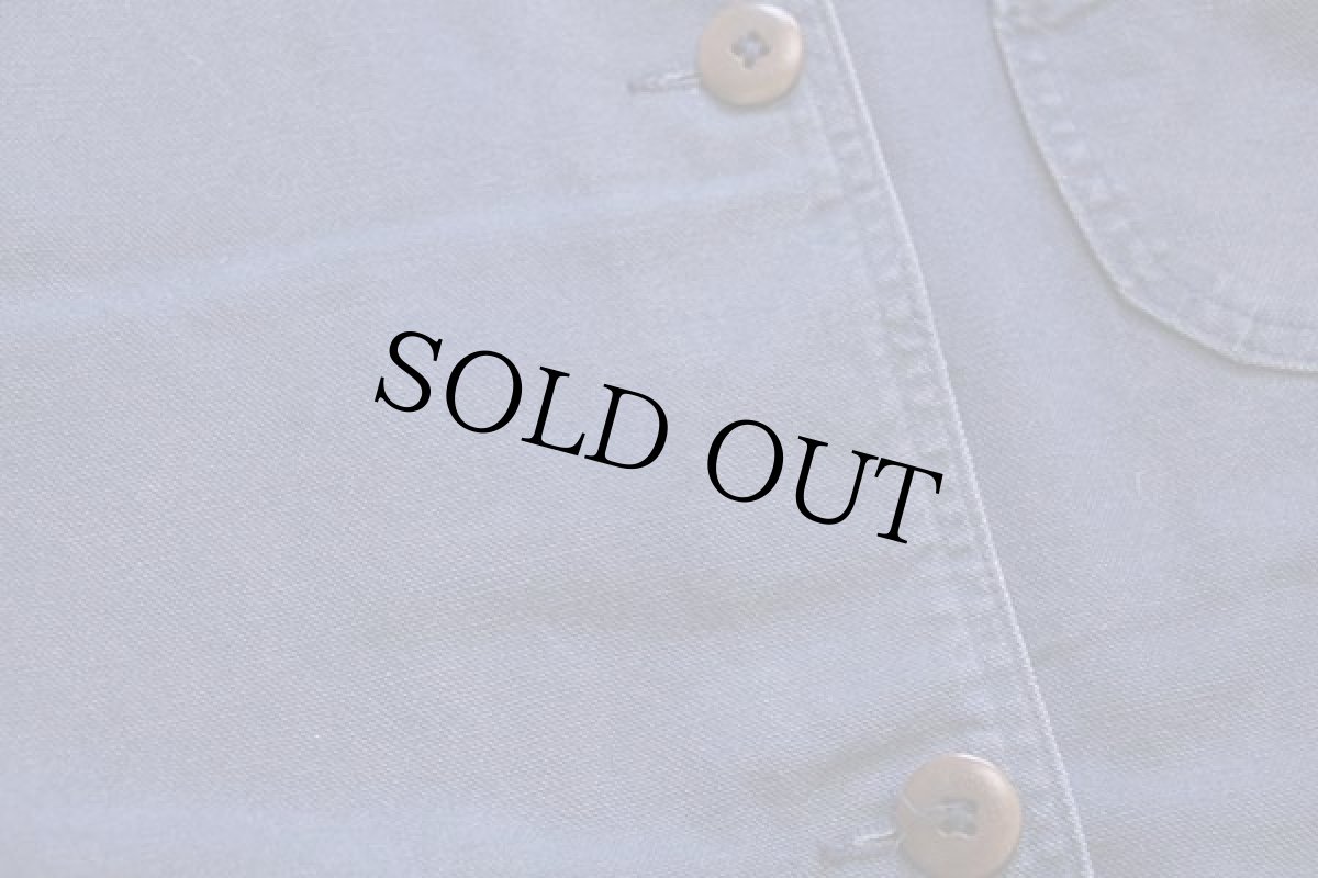 画像6: 90s USA製 L.L.Bean タータンチェック ウールライナー付き ダック地 フィールドコート 紺 W-M★ジャケット (6)