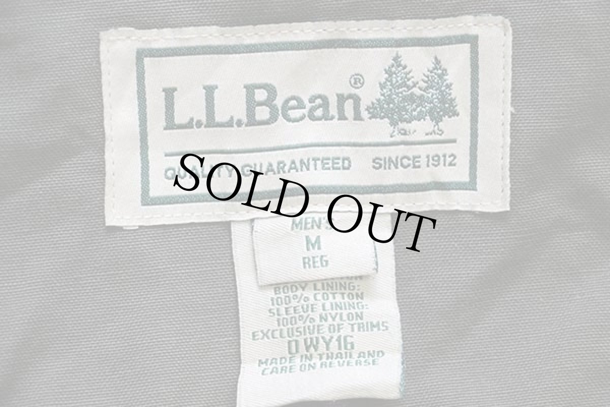 画像4: L.L.Bean ダック地 フィールドコート モスグリーン M★ジャケット (4)
