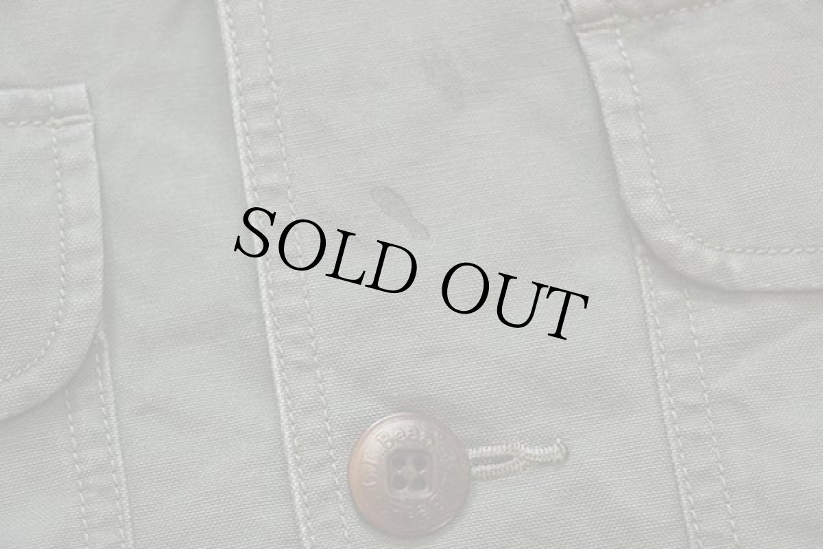 画像6: L.L.Bean ダック地 フィールドコート モスグリーン M★ジャケット (6)