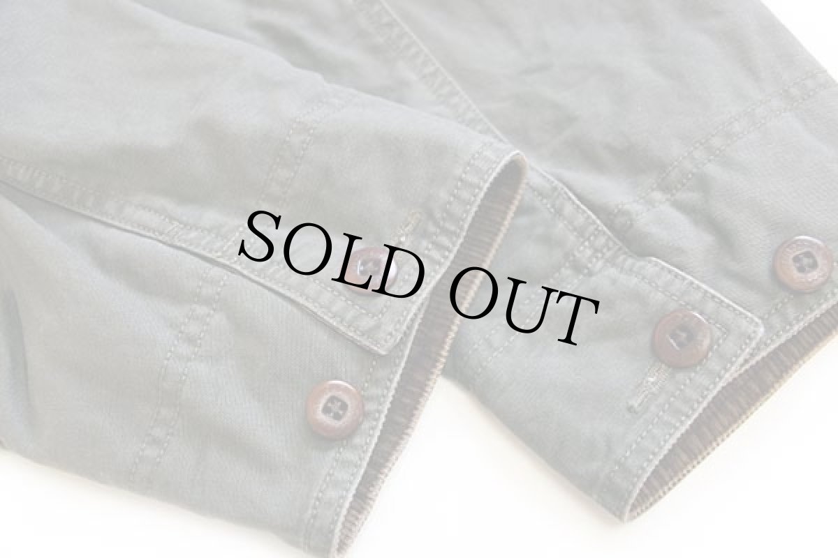 画像7: L.L.Bean ダック地 フィールドコート モスグリーン M★ジャケット (7)