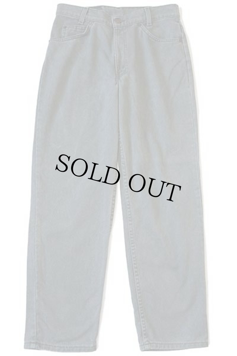 画像2: 90s USA製 Levi'sリーバイス 550 カラーデニムパンツ モスグリーン w30 L28 STUDENT (2)