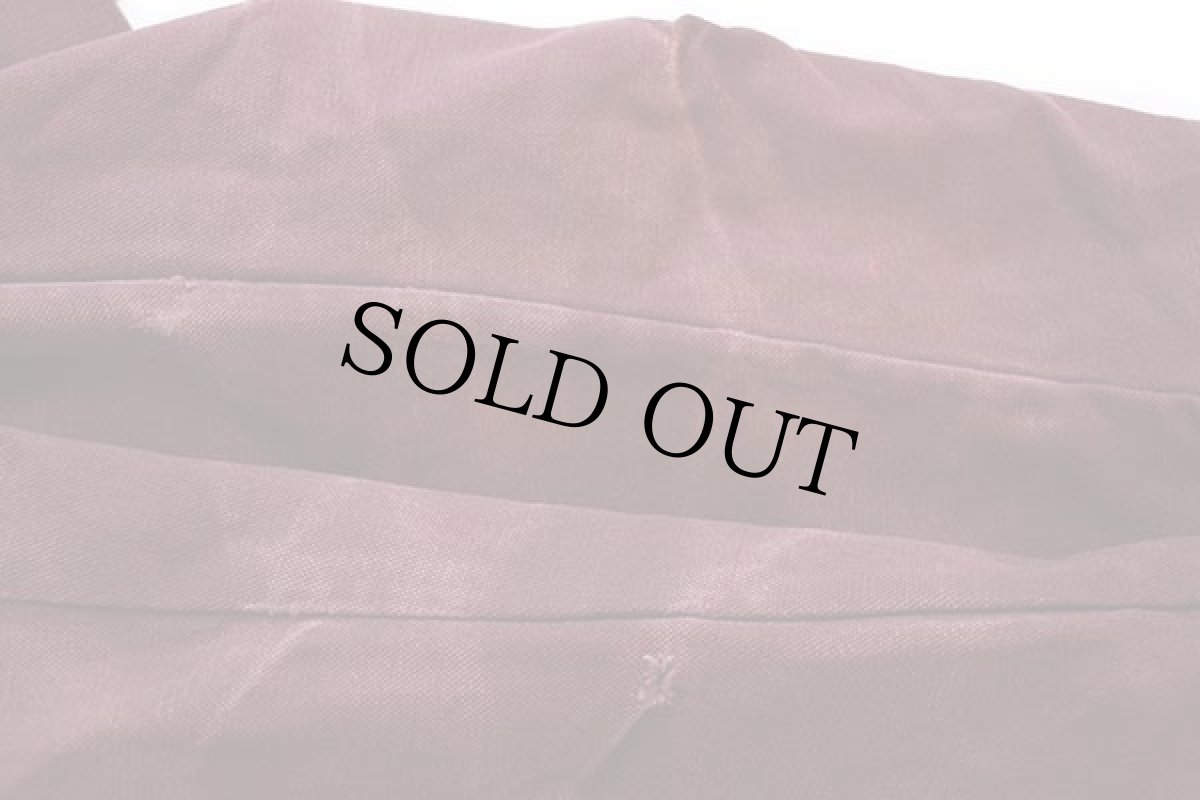 画像7: L.L.Bean タータンチェック PRIMALOFTプリマロフト 中綿入りライナー付き ダック地 フィールドコート バーガンディ W-M★ジャケット (7)