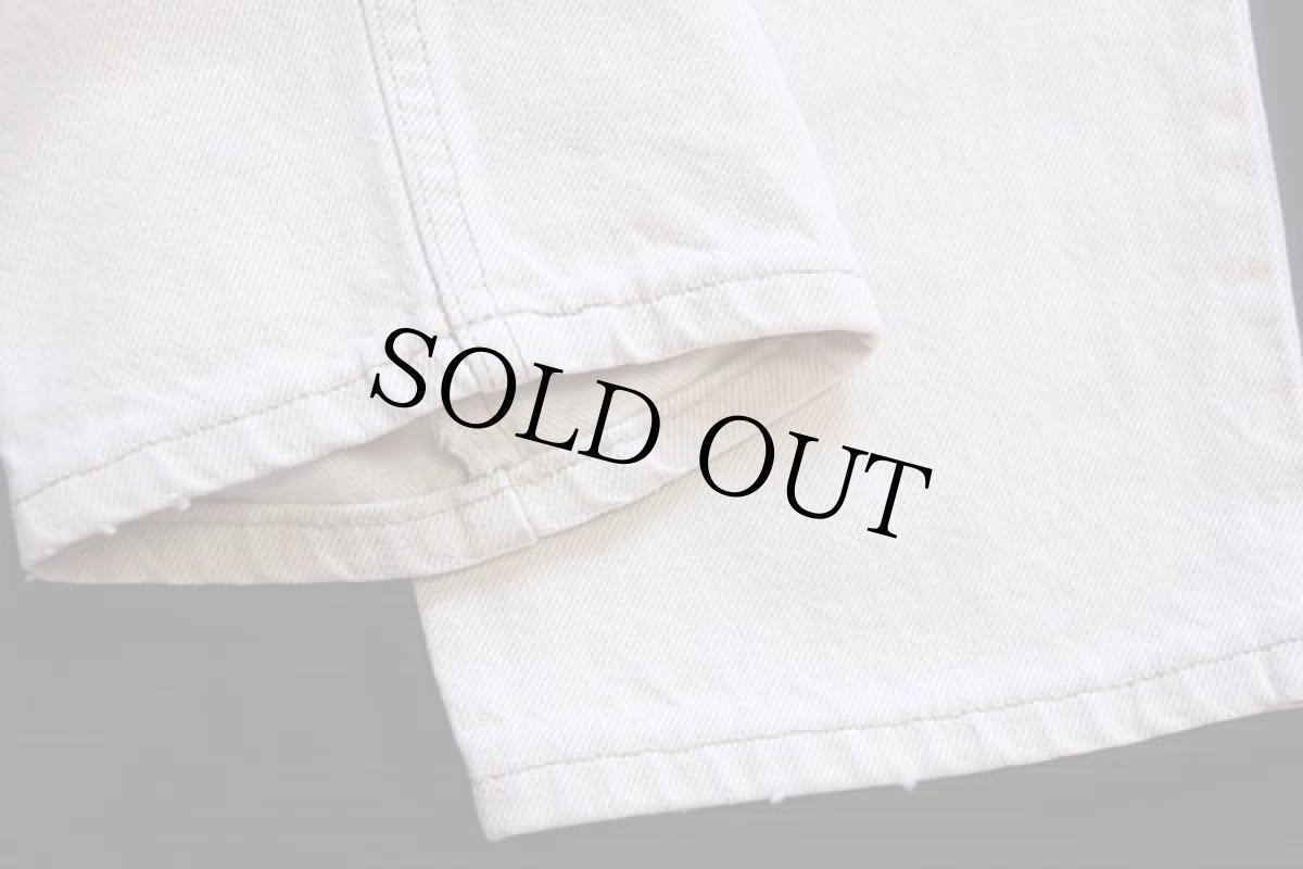 画像8: 90s USA製 Levi'sリーバイス 550 カラーデニムパンツ ベージュ w34 L32 (8)