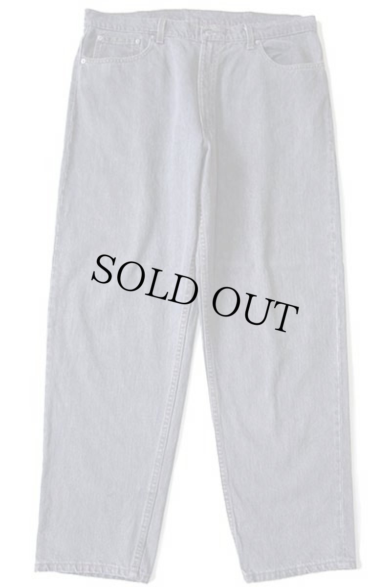 画像2: 90s USA製 Levi'sリーバイス 550 先染め グレー デニムパンツ w40 L30★93 (2)